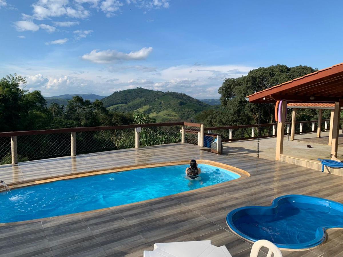 Chácara Recanto das Pedras para 10 pessoas Serra Negra  Exterior foto